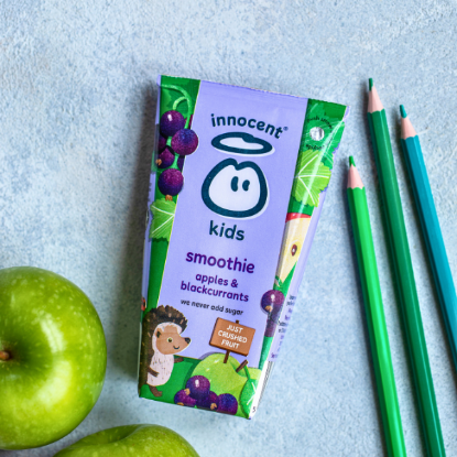 Picture of Innocent Kids Apple + Blackcurrant Smoothie