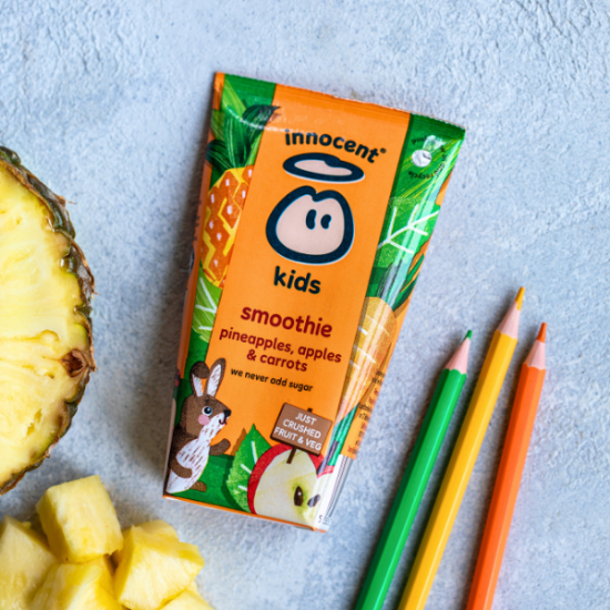 Picture of Innocent Kids Pineapple, Apple + Carrot Smoothie