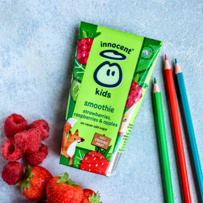 Picture of Innocent Kids Strawberry, Raspberry + Apple Smoothie