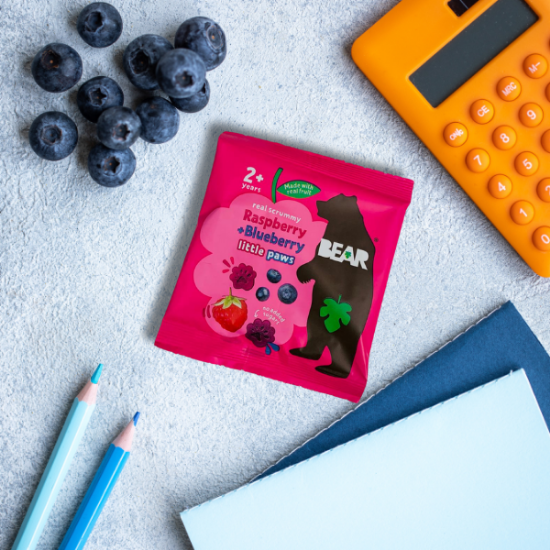 Picture of Bear Nibbles Raspberry + Blueberry Paws