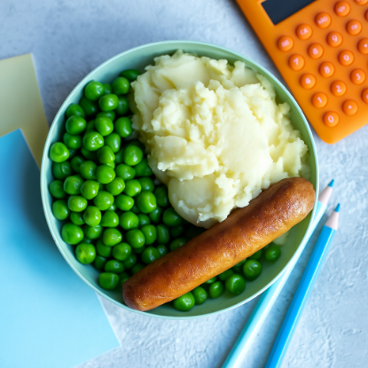 Picture of Sausage, Peas & Mash Bowl