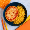 Picture of Healthy Margherita Pizza with a side of Sweetcorn
