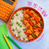Picture of Sweet & Sour Chicken with Rice + Peas